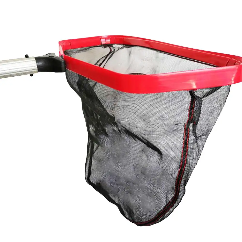 

Pool Leaf Skimmer Rake Mesh Net Professional Fine Mesh Pool Skimmer Net Bag Catcher Swimming Pool Pond Cleaning Tool