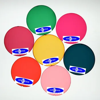 

CR-39 Zero candy colorful Decoration lenses UV400 protection customized Anti-reflective Aspheric sunglasses zero lenses