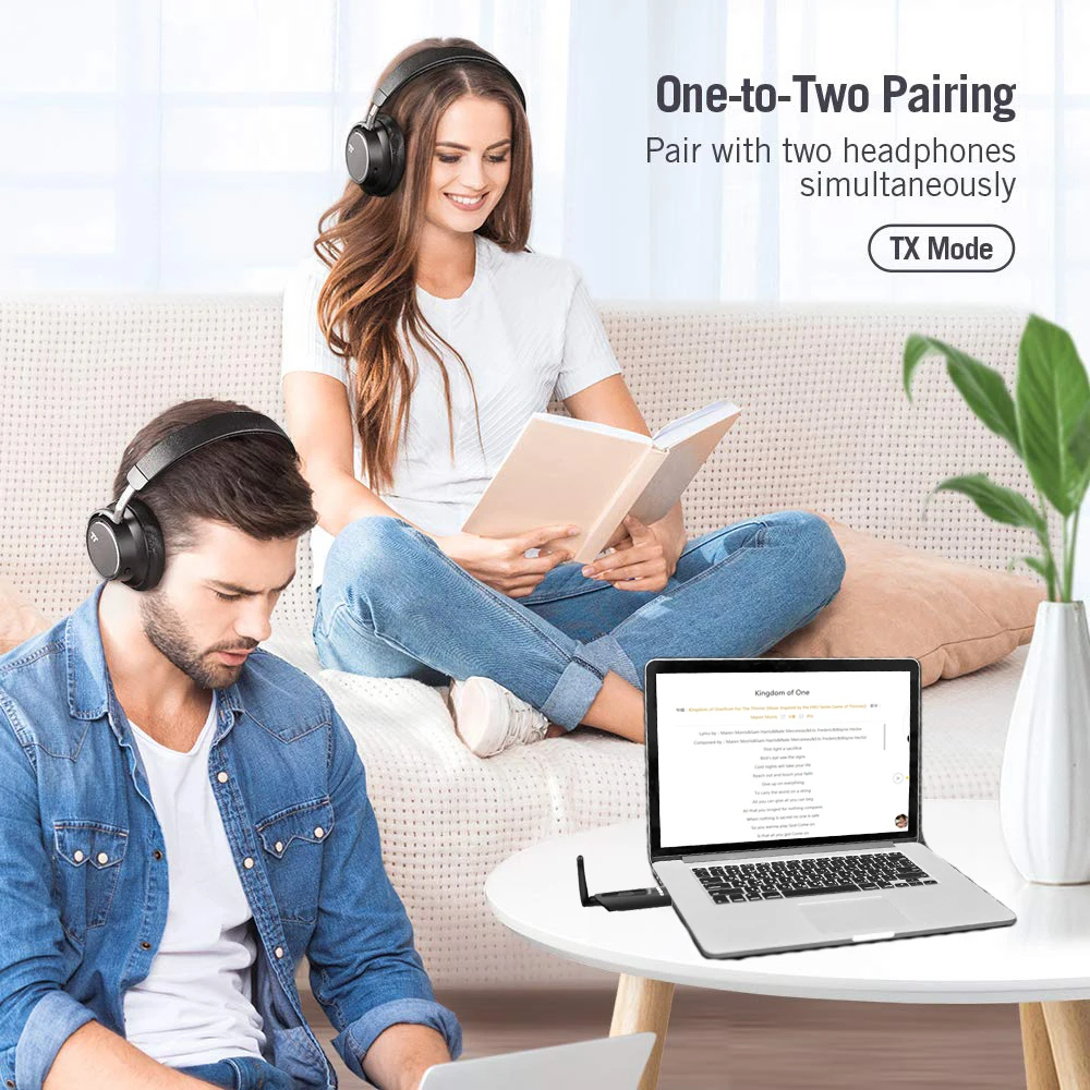 Plug& Play, USB Bluetooth Dongle адаптер 5,0 для ПК компьютерный динамик беспроводной Bluetooth музыкальный аудио приемник передатчик Aptx LL