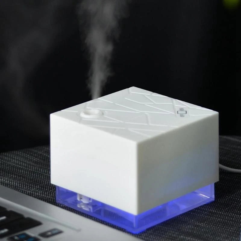 

300Ml USB Air Humidifier Ultrasonic Humidifier Water Shape Essential Oil Diffuser Aroma Diffuser Mist Maker for Home Office