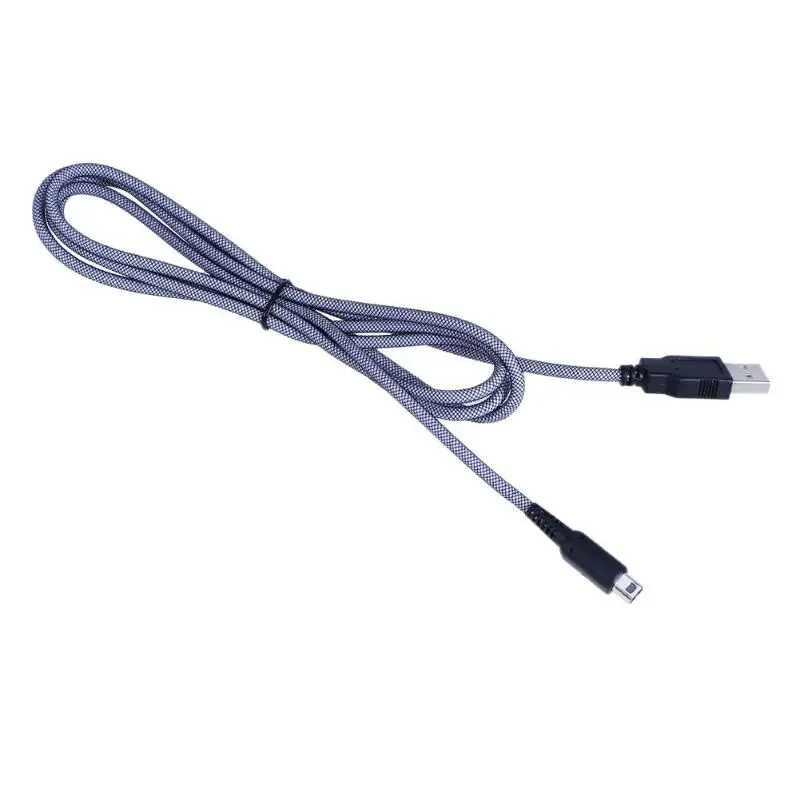 2 in 1 Sync Data Charging USB Power Cable Cord Line Wire Charger for Nintendo NDSI NEW 3DSXL 2DSLL 3DS