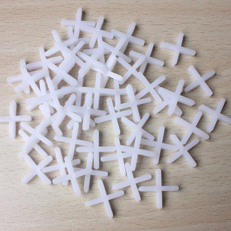 1/1.5/2/2.5/3/4/5/6/8/10mm 100pcs of a bag for Tile Cross Paving Brick Floor Brick Wall Joint Card Cross Card tile spacers,tile leveling clips,tile leveling tools