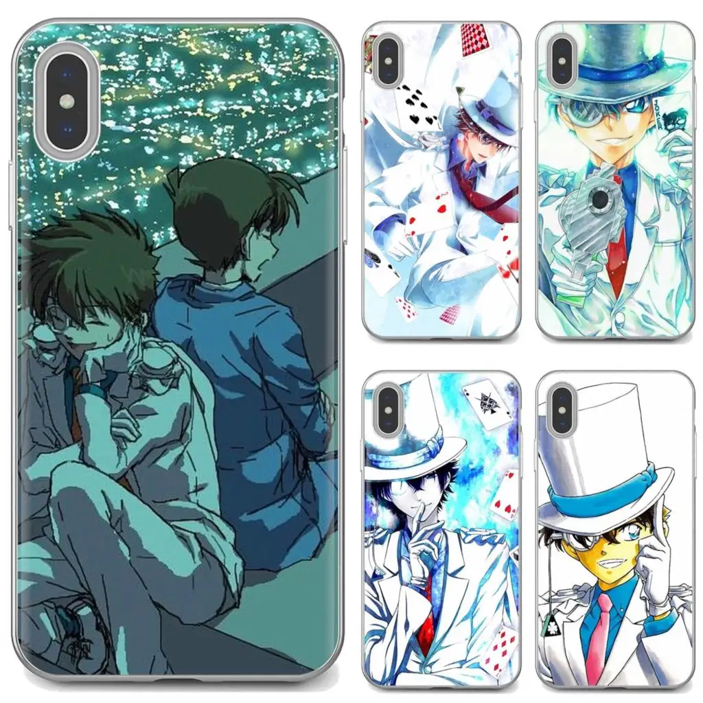 Для iPhone iPod Touch 11 12 Pro 4 4S 5 5S SE 5C 6 6S 7 8 X XR XS Plus Max 2020 Магия Kaito Малыш Phantom вор аниме
