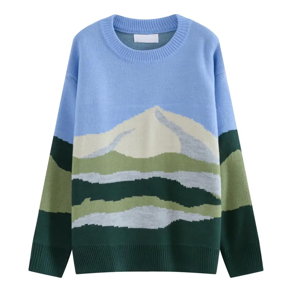Landscape knit sweater Clearance