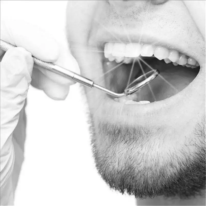 

Dental Mirror Dentist Stainless Steel Tool Removal Hook Tandsteen Clean Teeth Teeth Cleaning Inspection Hygiene Schraper Tartar