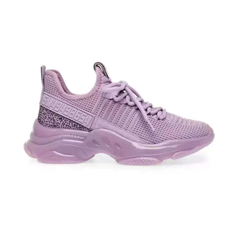 Women Mesh Breathable Sport Sneakers Ladies Casual Light Knitted Outdoor Shoes Breathable Female Platform Running Walking Shoes