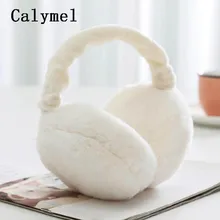 Calymel, зимние теплые наушники для взрослых, теплые меховые наушники, теплые наушники, меховые наушники
