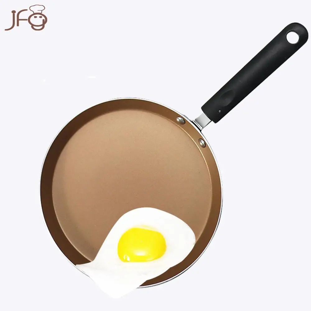 

Non-stick Aluminum Pan For Omelet Sandwich Pancakes Layer Cake Steak Egg Pizza Easy To Clean Stainless Steel Composite Bottom