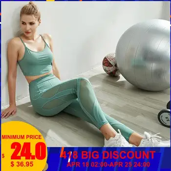 

Sport Set Gym Wear Women Baju Atasan Wanita With Pantalones De Mujer Work Out Clothing Athletic Active Wear Unif For Women