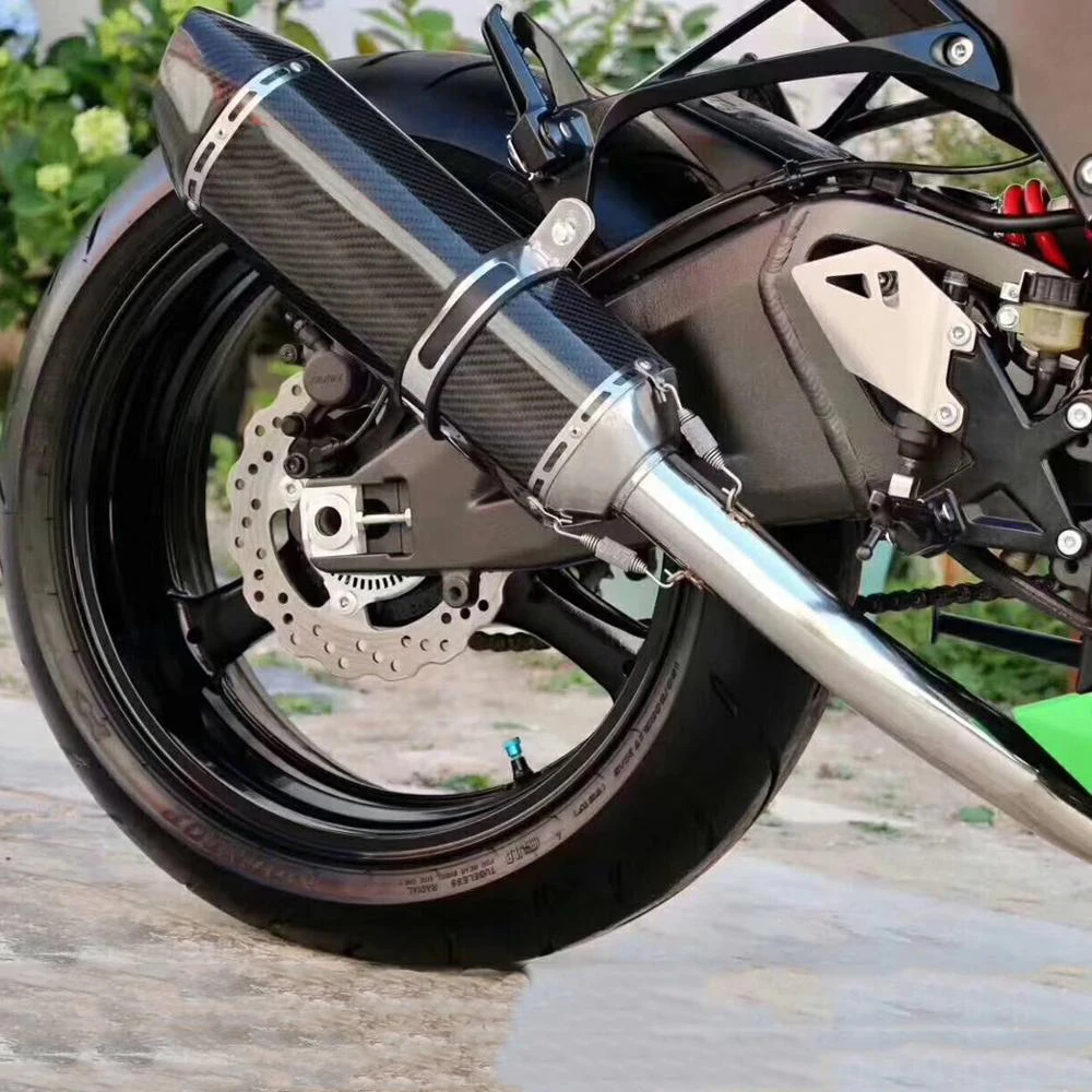 Мотоциклетная выхлопная труба Yoshimura Модифицированная для GSR600 R6 Z900 внедорожника
