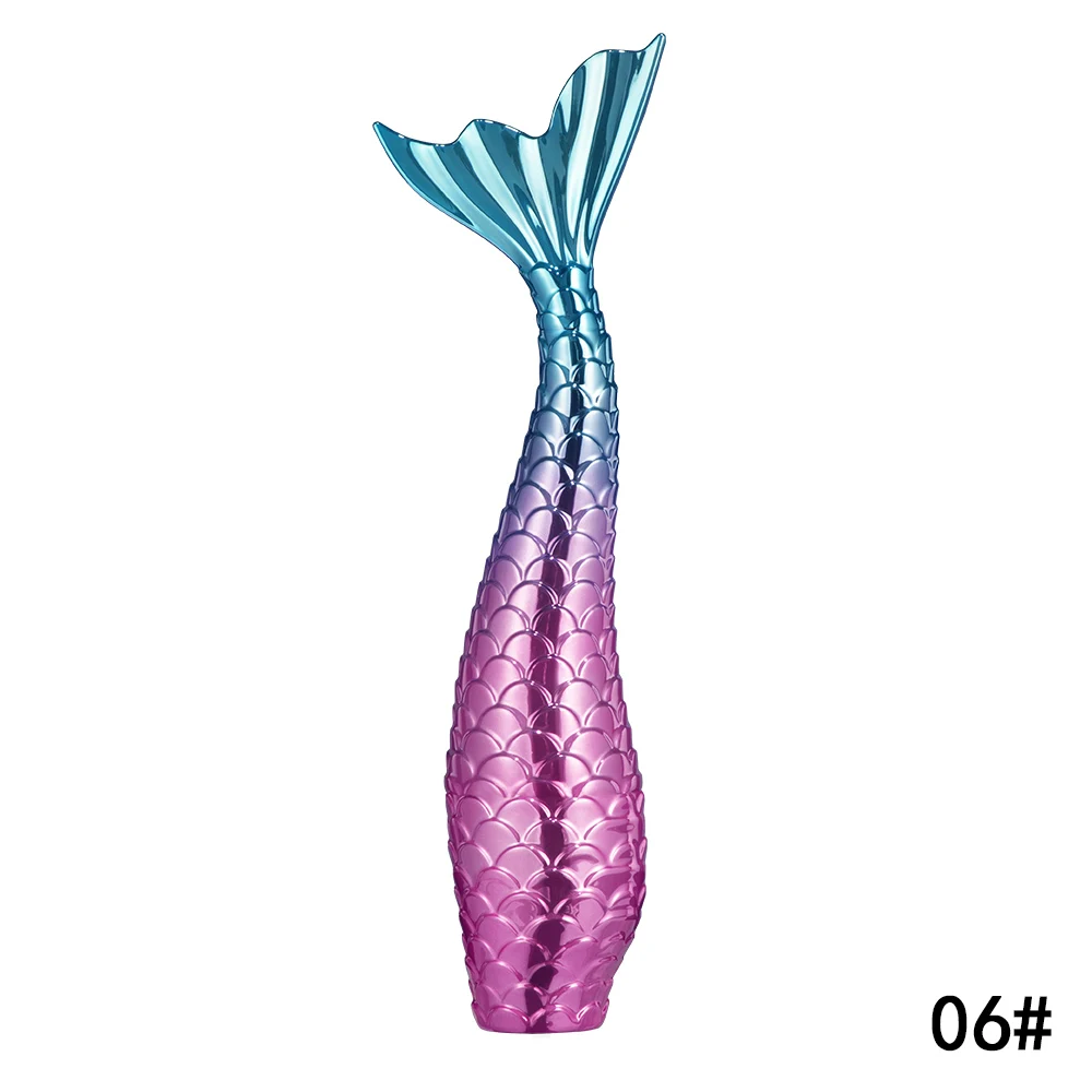 Mermaid Tail Lip Gloss and Balm Containers - Travel-Friendly Cosmetic Tubes