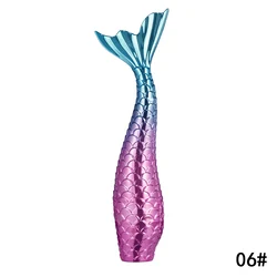 Mermaid Tail Lip Gloss and Balm Containers - Travel - Friendly Cosmetic Tubes (6)