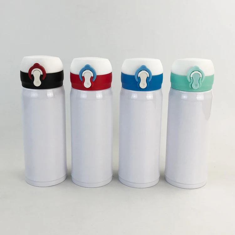 4 шт./лот, пустая сублимационная Крышка для бутылки объемом 350 мл, термопресс для печати - Цвет: Mix Color