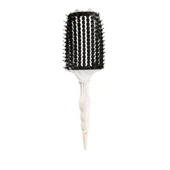 

Bristle Hair Comb Comfortable Ergonomic Detangling Comb Scalp Comb Massage Comb Hair Care Brush for Curly Hair Hair Styling
