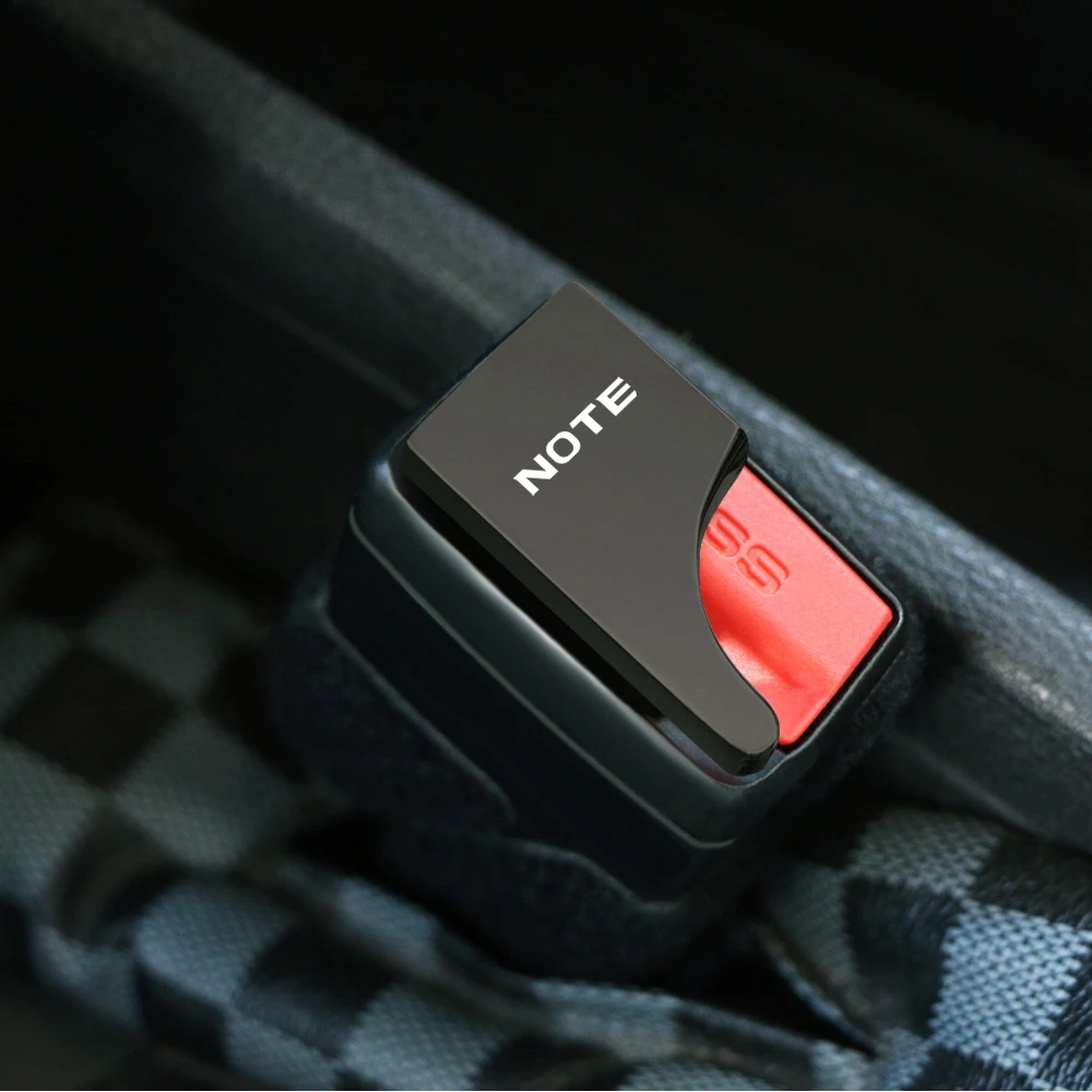 Car Styling For Nissan NOTE E11 E12 Accessories Hidden safety seat belt buckle clip 1PCS | Автомобили и мотоциклы