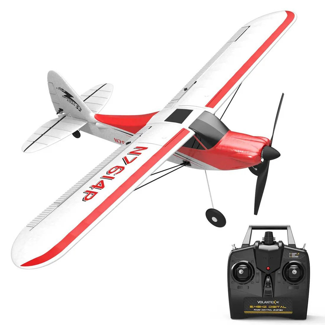 VOLANTEXRC спортивный куб 500 мм размах крыльев самолет 2 4G RC 4CH с фиксированным крылом