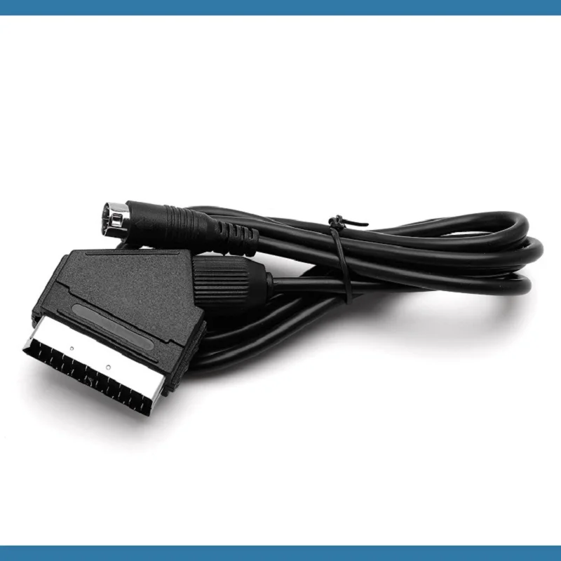 

100 PCS RGB Scart Cable for Sega Genesis 2 Mega Drive 2 MD2 Cord AV A/V