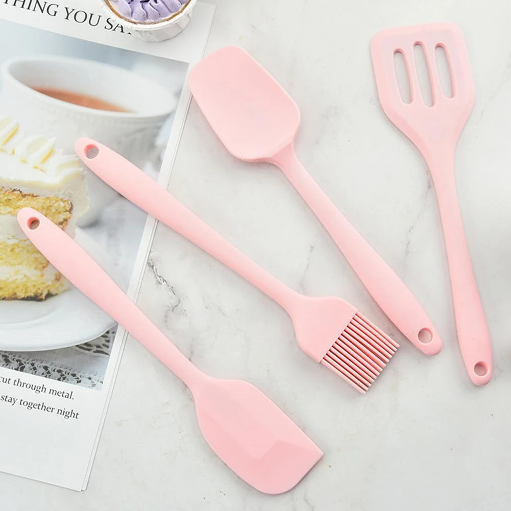 Pink Spatulas Cooking Utensils