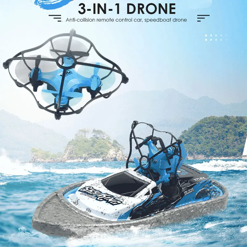 

Sea, land and air three-in-one remote control drone without camera