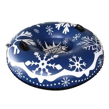 

Floated Skiing Board PVC Winter Inflatable Ski Circle With Handle Durable Children Adult Outdoor Snow Tube Skiing Accessories SD