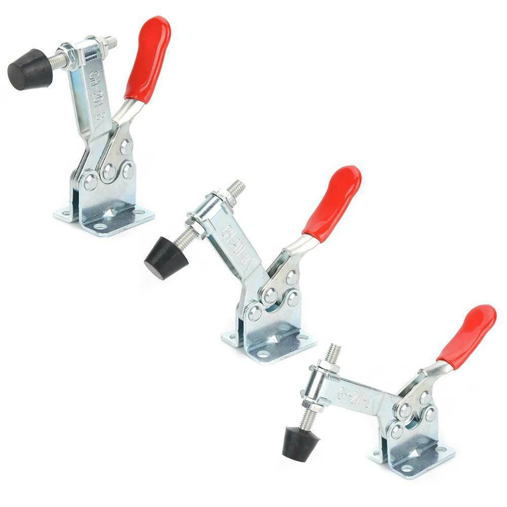 Safety &Quick Use Release Holding Capacity 90kg GH-201-B Vertical Toggle Clamp 