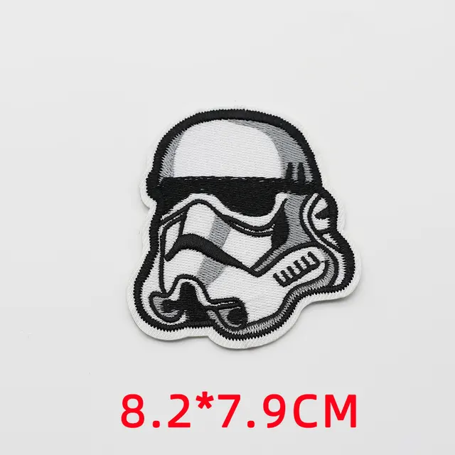 Alien Clothing Patch Embroidery Cloth Stick DIY Sewing Accessories Robot Badge Clothing Decal Decoration Iron Patch DY0522-14