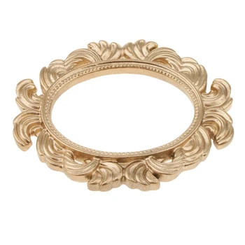 

Pack of 4 Baroque Wall Door Frame Home Decor Friends Gift Wedding Birthday Party Photo Prop Oval