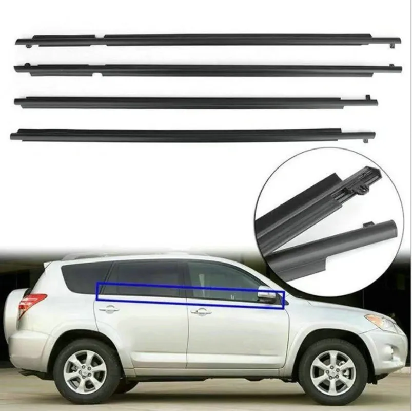 Уплотнитель для окон Toyota RAV4 2007-2012 и 2013-2018 года 2 шт. 97 см 90 4 | Автомобили мотоциклы