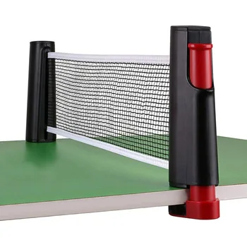

Ping Pong Net Rack Portable Retractable Design High Quality Plastic Ping Pong Net Rack Retractable Table Tennis Rack Accessory
