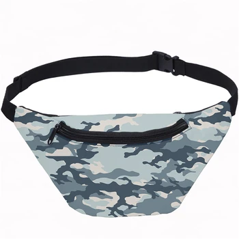

VEEVANV 2020 Camouflage Printing Men Waist Bags Fashion Unisex Fanny Packs For Women Banana Belt Bags Boys Girl Travel Chest Bag