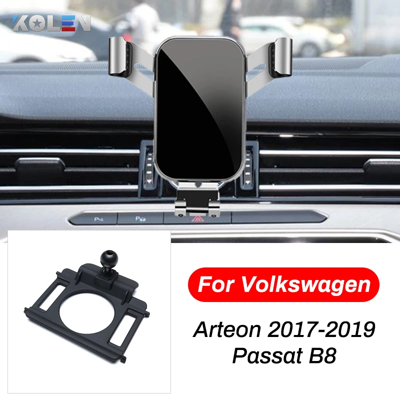 Автомобильный держатель для Volkswagen VW Arteon Passat B8 2017-2019 гравитационная подставка GPS