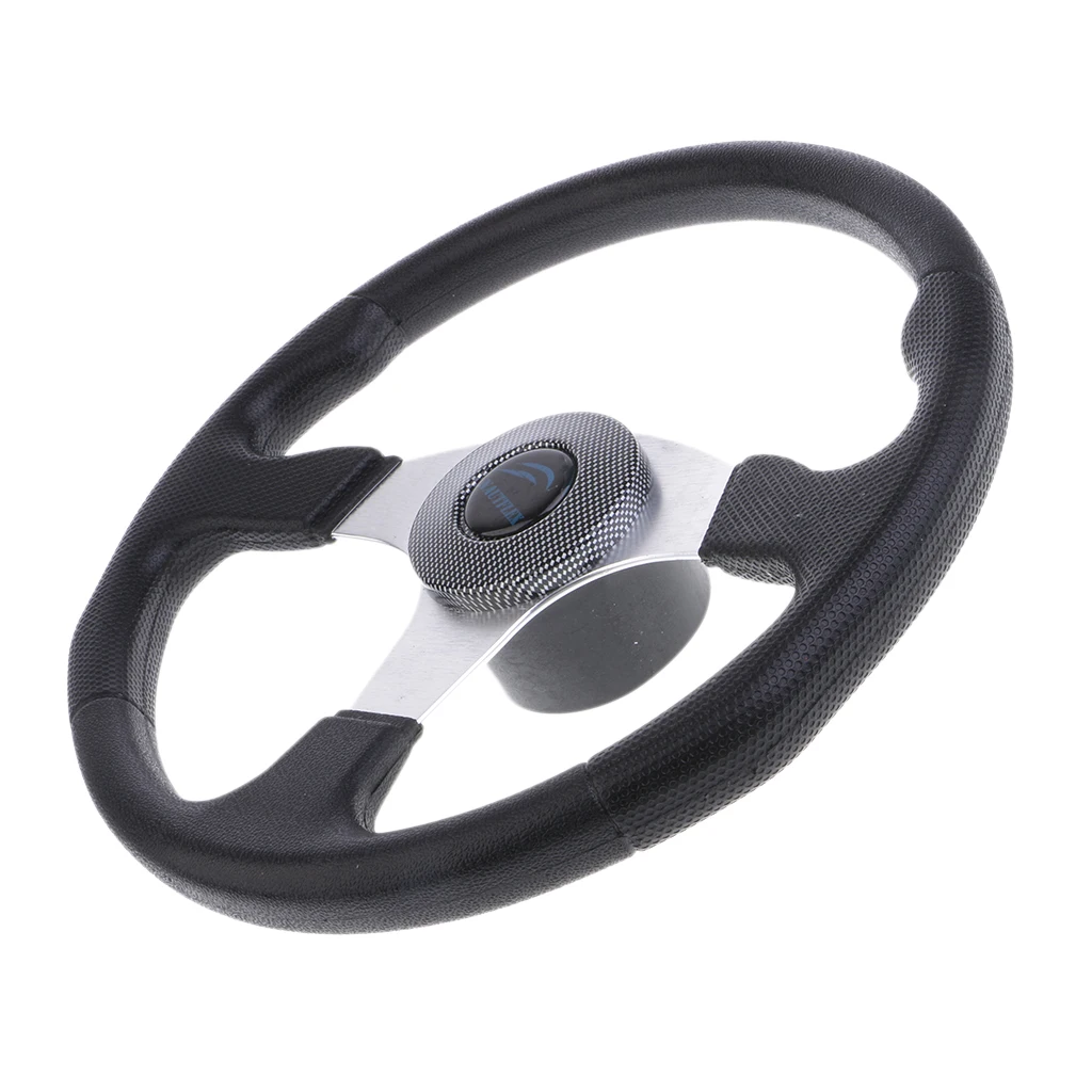 

Универсальный 340 мм 3 Спицы 3/4 ''рулевое колесо лодки для морской яхты понтонная лодка ребристая скоростная лодка круизер рыболовная доска