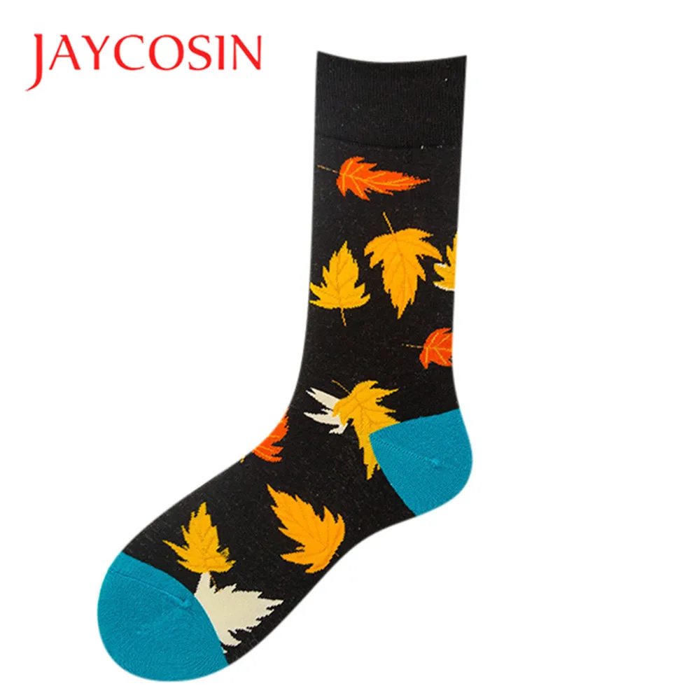 

Jaycosin Socks Women Trend Printing Cotton Socks Ladies Fashion Bright Color Soft Socks Korean Autumn Winter Warm Socks Women