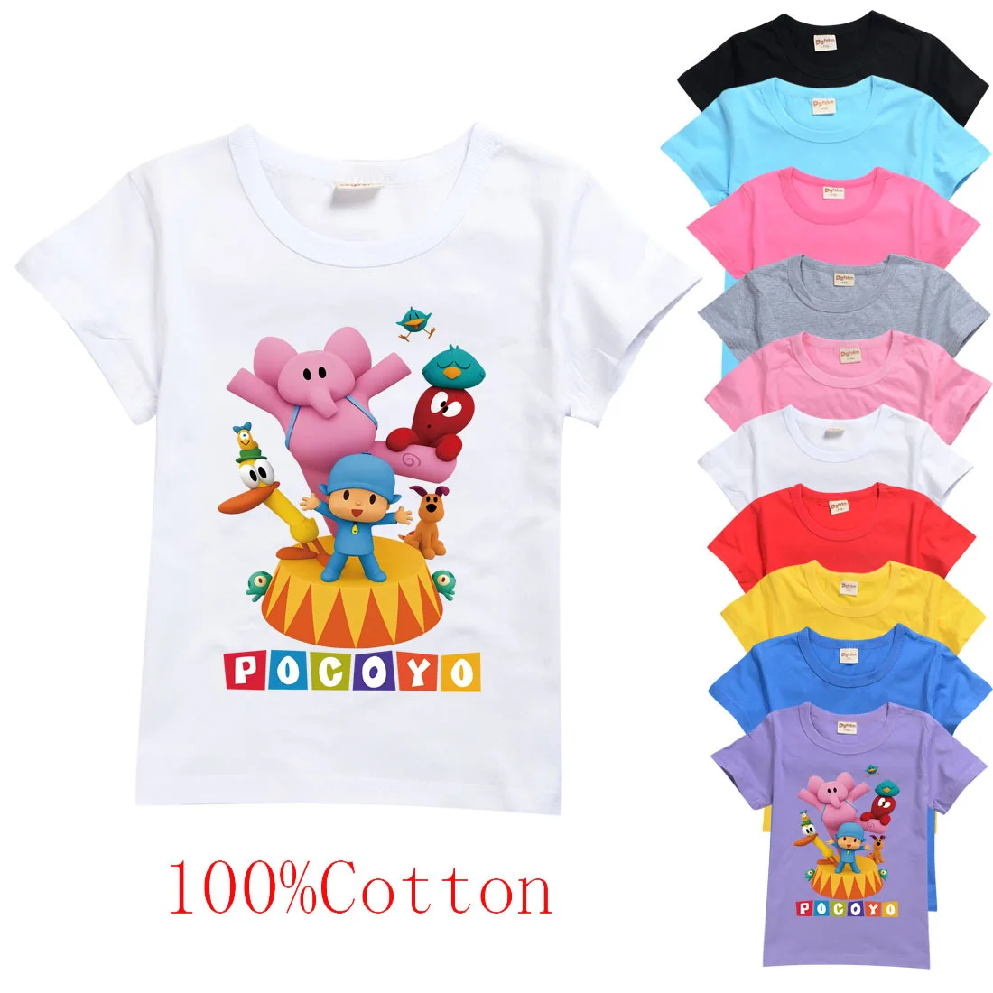 Kids T shirt Boys Girls Summer Tees 