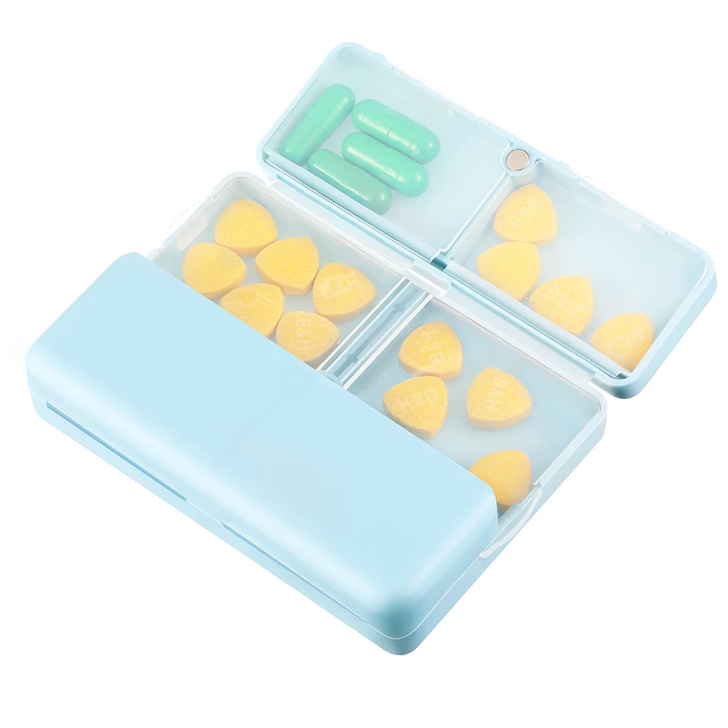 1PC Weekly Pill Box 7 Days Foldable Travel Medicine Holder Tablet Storage Case Container Dispenser Organizer Tools | Дом и сад