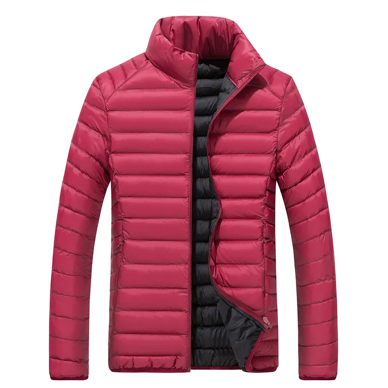 Sunny Scholar Autumn& Winter MEN'S Cotton Clothes Lightweight, Warm Business Hooded Coat Short Slim Fit