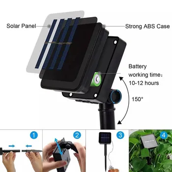 Solar String Fairy Lights 5M/10M/20M LED Outdoor waterproof Garland Solar Power Lamp Christmas Party For Garden Decoration 5Z 3