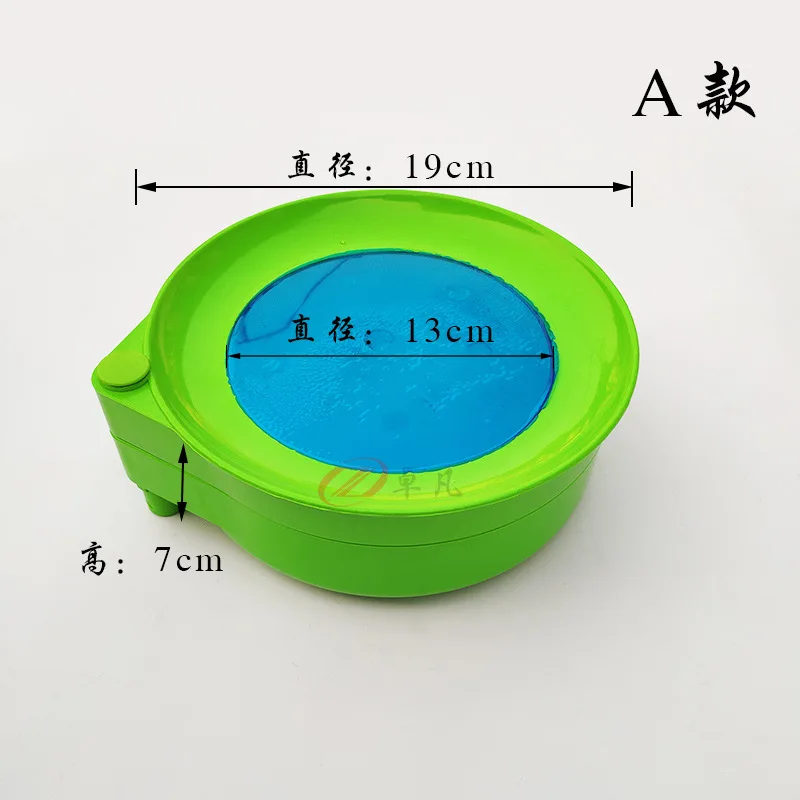 

With Floor Outlet Double Layer All-Magnetic Bait Pulling Disc Black And Green Center Magnetic Strong Magnetic Bait Plate Fishing