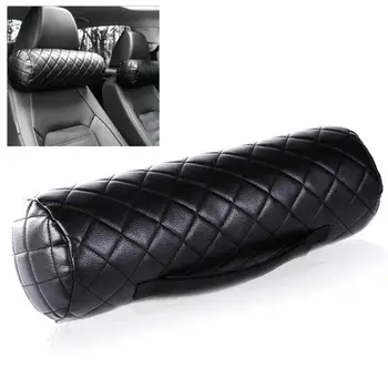 

1PC Car Styling Car Seat Neck Pillow Neck Support Comfortable Black Pillow For Fatigue Relief Car Headrest Neck