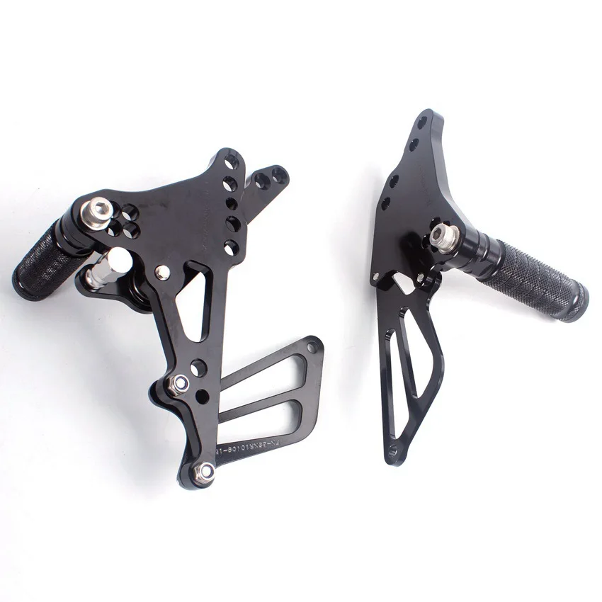 Для Suzuki GSXR1000 2009 2010 K9 регулируемые педали Блок Черный Мотоцикл CNC алюминий