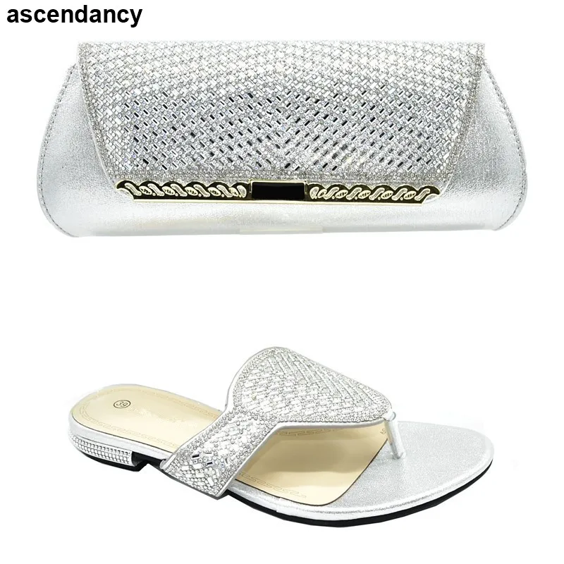 

Fashion Women Shoes and Bag To Match for Parties Italian Shoe and Bag Set for Party In Women High Quality African Wedding Shoes