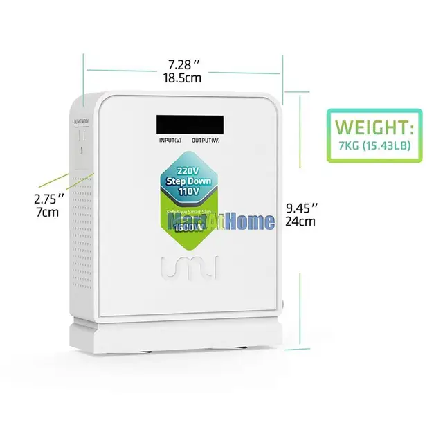電力変換器1600W,電力220v〜110v,ステップダウン/110vから220v 