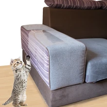 2PCS New Anti-Cat Scratch Sofa Protection Pticker Transparent Environmental Protection Pet Dog Safety Furniture Scratch