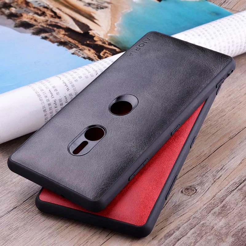 Koreaans nadering Commissie Case For Sony Xperia Xz3 Funda Luxury Vintage Leather With Soft Cover For Sony  Xperia Xz3 Case Coque Capa Business Hoesje - Mobile Phone Cases & Covers -  AliExpress