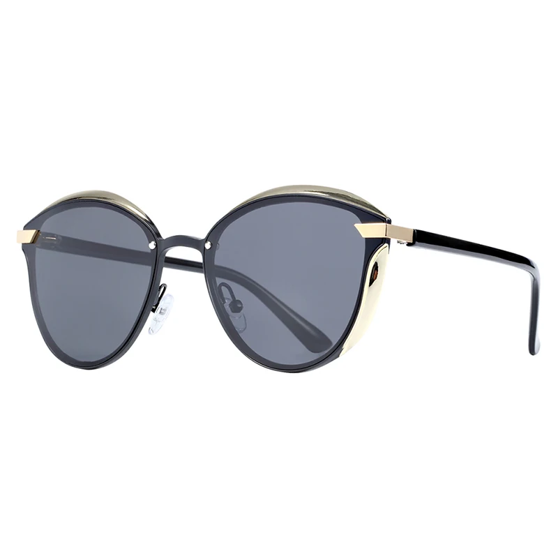 BARCUR Luxury Polarized Sunglasses Women Round