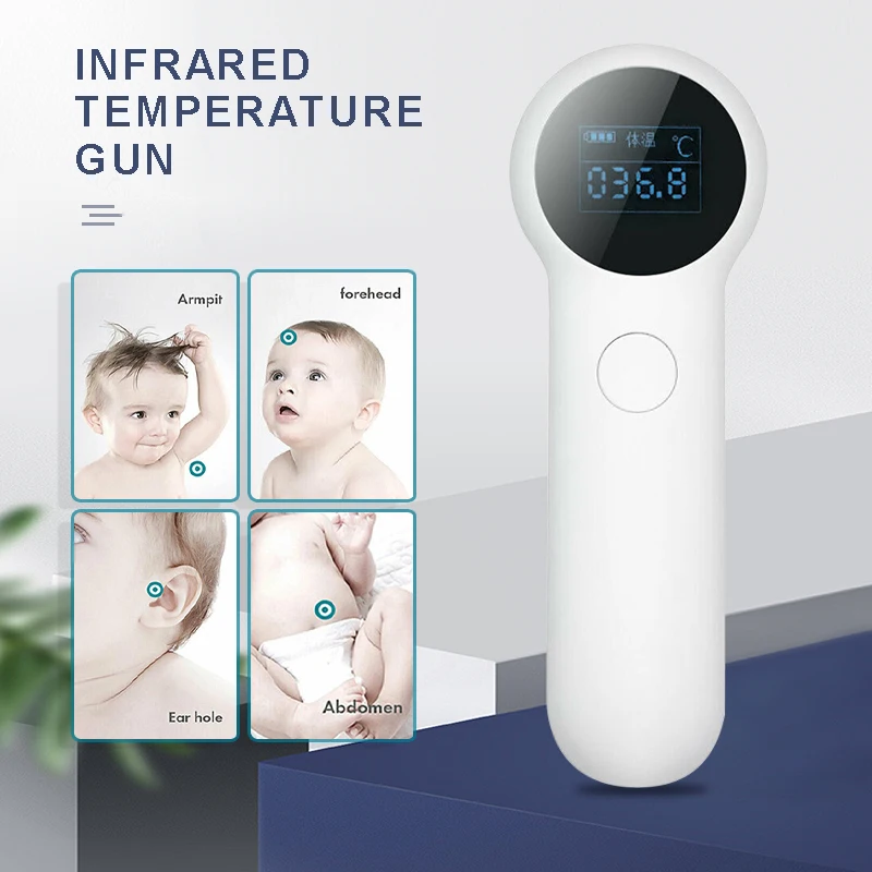 

High Quality Infrared LCD Digital Thermometer Forehead Hand Body Non-contact Temp Meter Measurement Temperature Thermometers