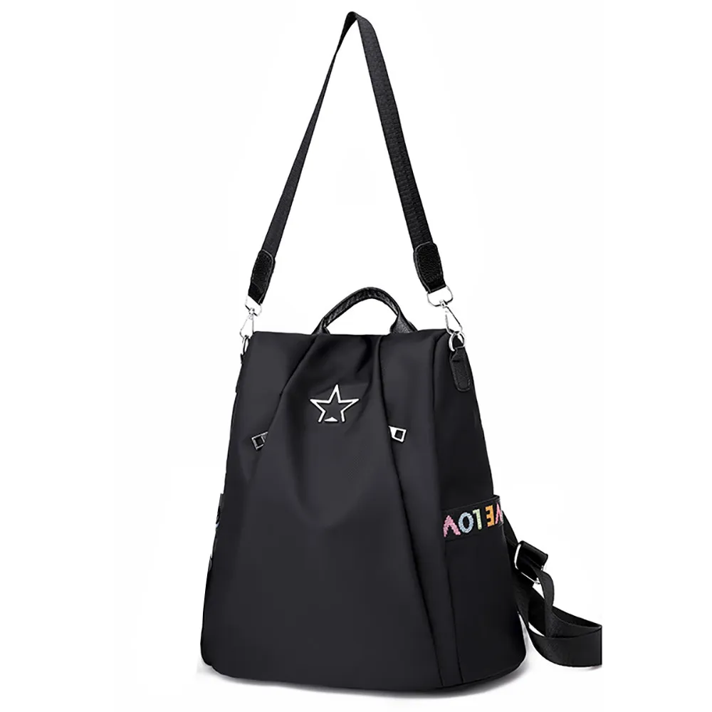 Известный бренд сумка на плечо Противоугонный рюкзак сумка индивидуальность дикая Ткань Оксфорд маленький рюкзак сумки для женщин Mochila Feminina