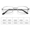 NYWOOH Real Glass Lens Reading Glasses Men Women Square Full Frame Presbyopic Glasses Anti-Scratch Diopter Eyewear +1.5 2.0 2.5 6