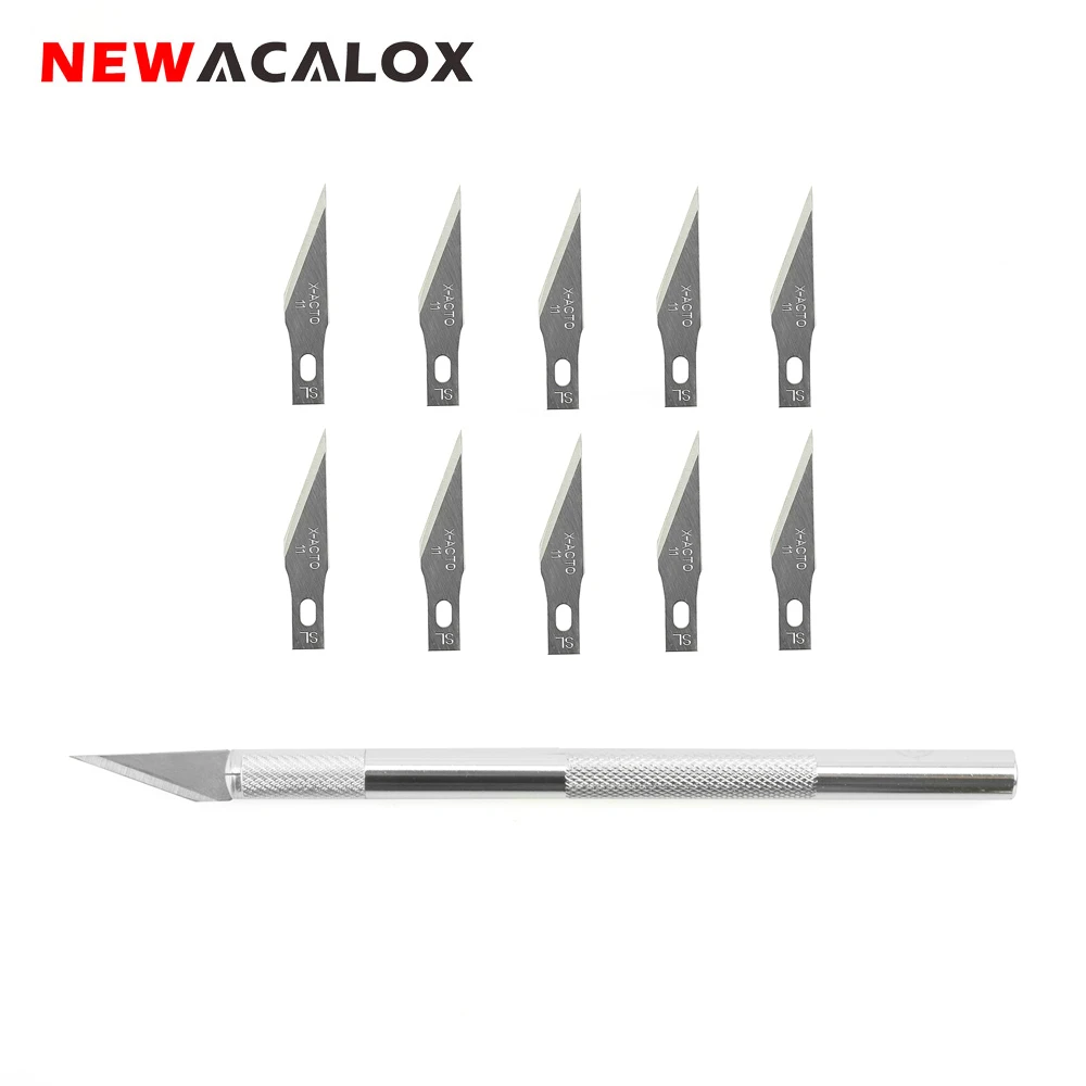 Режущий гравер NEWACALOX 12 шт. прецизионный нож для резьбы по дереву режущий ремонта