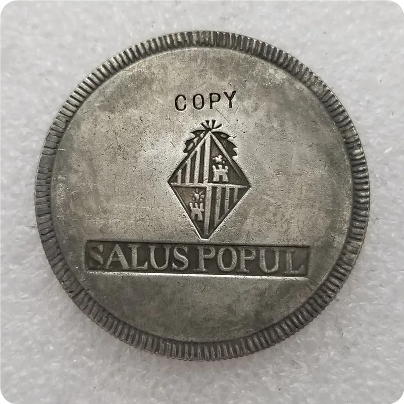 1821 FERDINAND VII 30 SOUS MALLORCA MINT MAJORCA испанская Испания копия памятных монет копии медаль